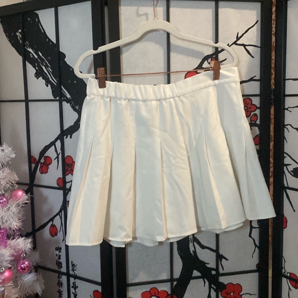 Tennis pleated skirt